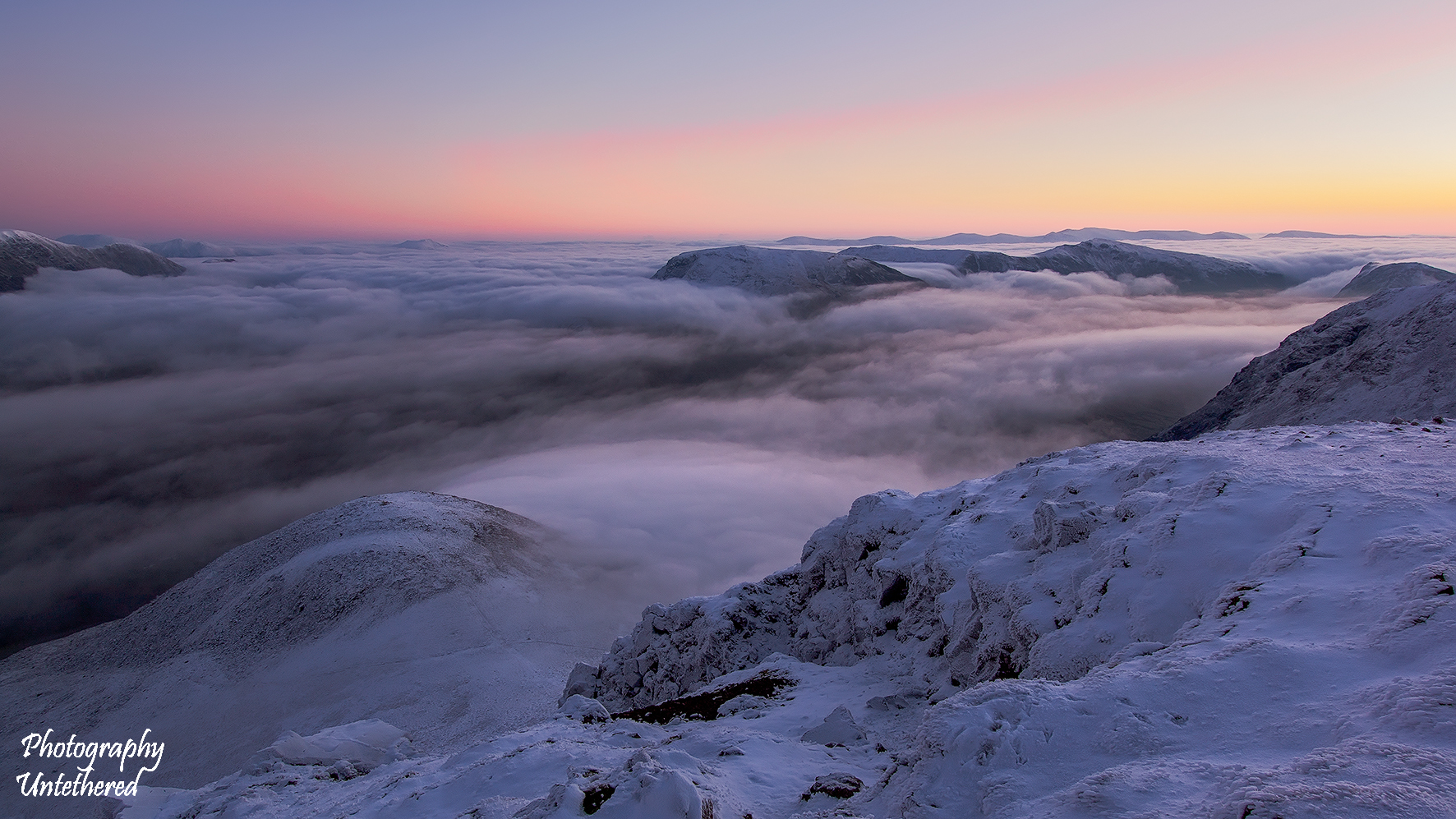 Cloud Inversion from Red Pike over Buttermere
